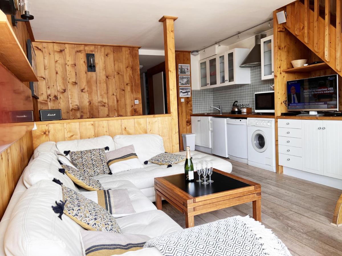 Dernier Etage Avec Vue Sur Les Montagnes Emplacement Exceptionnel Au Coeur De Val Thorens Ski Aux Pieds Prestations Incluses Exterior photo
